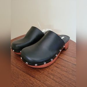 Zara Studded Clogs NWT